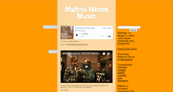 Desktop Screenshot of mattroiberger.tumblr.com