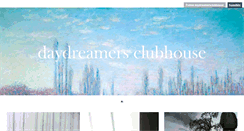 Desktop Screenshot of daydreamersclubhouse.tumblr.com