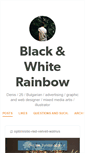 Mobile Screenshot of blackandwhiterainbow.tumblr.com