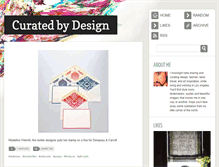 Tablet Screenshot of curatedbydesign.tumblr.com