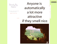 Tablet Screenshot of beautybynature.tumblr.com