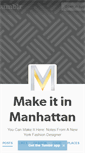 Mobile Screenshot of makeitinmanhattan.tumblr.com
