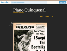 Tablet Screenshot of planoquinquenal.tumblr.com