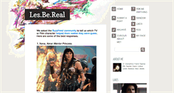 Desktop Screenshot of lesbereal.tumblr.com