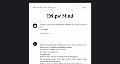 Desktop Screenshot of eclipsemind.tumblr.com