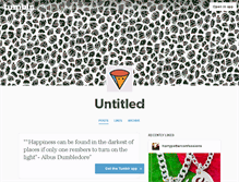 Tablet Screenshot of amazingpotterhead.tumblr.com