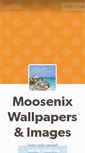 Mobile Screenshot of moosenix.tumblr.com
