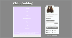 Desktop Screenshot of clairecushing.tumblr.com