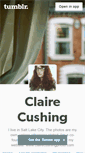 Mobile Screenshot of clairecushing.tumblr.com