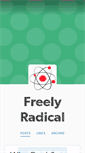 Mobile Screenshot of freelyradical.tumblr.com