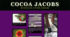 Desktop Screenshot of cocoajacobs.tumblr.com