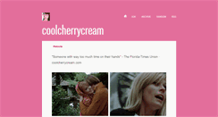 Desktop Screenshot of coolcherrycream.tumblr.com