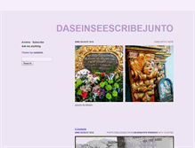 Tablet Screenshot of daseinseescribejunto.tumblr.com