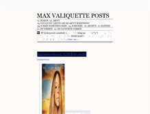 Tablet Screenshot of maxvaliquette.tumblr.com