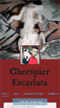 Mobile Screenshot of escarlattachecspier.tumblr.com