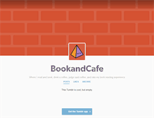 Tablet Screenshot of bookandcafe.tumblr.com