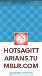Mobile Screenshot of hotsagittarians.tumblr.com