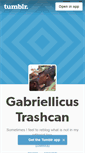 Mobile Screenshot of gabriellicus.tumblr.com