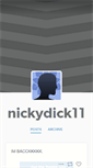 Mobile Screenshot of nickydick11.tumblr.com