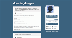 Desktop Screenshot of doomingdesigns.tumblr.com