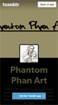 Mobile Screenshot of phantomphanart.tumblr.com