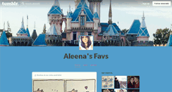Desktop Screenshot of aleena02.tumblr.com
