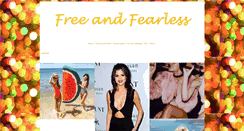 Desktop Screenshot of freeandfearless.tumblr.com