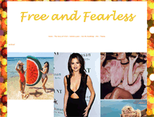 Tablet Screenshot of freeandfearless.tumblr.com