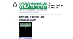 Desktop Screenshot of encyclopediaofgratitude.tumblr.com