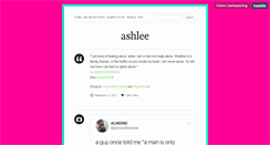 Desktop Screenshot of 1ashleydarling.tumblr.com