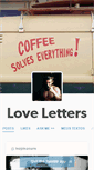 Mobile Screenshot of just-love-letters.tumblr.com