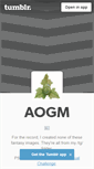Mobile Screenshot of aogm.tumblr.com