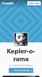 Mobile Screenshot of keplero.tumblr.com