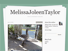 Tablet Screenshot of melissajoleentaylor.tumblr.com