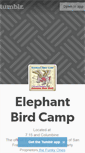 Mobile Screenshot of elephantbirdcamp.tumblr.com