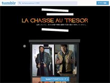 Tablet Screenshot of lachasseautresor.tumblr.com