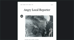 Desktop Screenshot of angrylocalreporter.tumblr.com