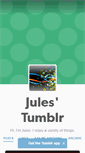 Mobile Screenshot of julesshorty.tumblr.com