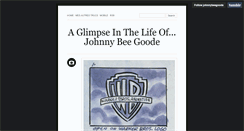 Desktop Screenshot of johnnybeegoode.tumblr.com