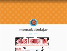 Tablet Screenshot of mencobabelajar.tumblr.com