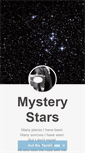 Mobile Screenshot of mysterystars.tumblr.com