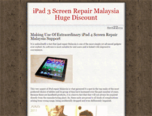 Tablet Screenshot of ipad3screenrepairmy.tumblr.com