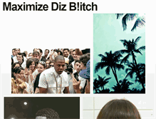 Tablet Screenshot of maximizedizbitch.tumblr.com