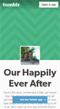 Mobile Screenshot of ourhappilyeverafter.tumblr.com