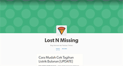 Desktop Screenshot of lostnmissing.tumblr.com