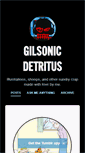 Mobile Screenshot of gilsonic.tumblr.com