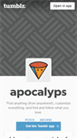 Mobile Screenshot of apocalyps0.tumblr.com