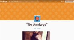 Desktop Screenshot of imnotonadiet.tumblr.com