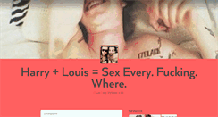 Desktop Screenshot of larrystylinsex.tumblr.com