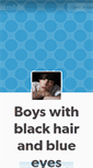 Mobile Screenshot of boyswithblackhairandblueeyes.tumblr.com